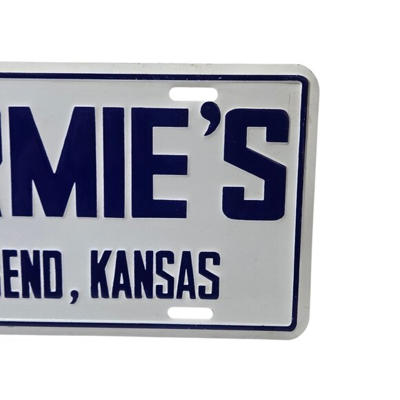 Marmies Great Bend Kansas Car Dealership License Plate Metal KS Car Tag Promo - Picture 10 of 10